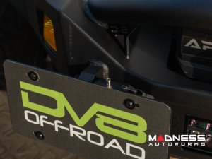 Front License Plate Mount - D-Ring Mount - Quick Release